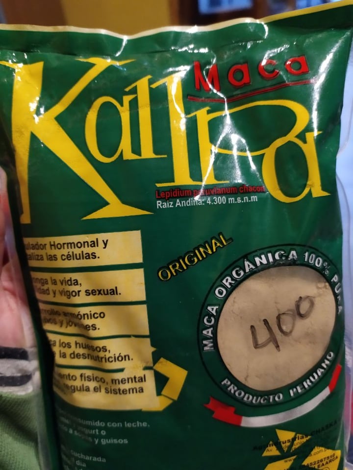 photo of Kallpa Kallpa Maca Peruana shared by @heycharliebrown on  29 Jul 2020 - review