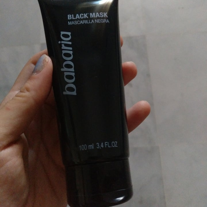 photo of Babaria Mascarilla Negra shared by @caralpo on  13 Jul 2021 - review