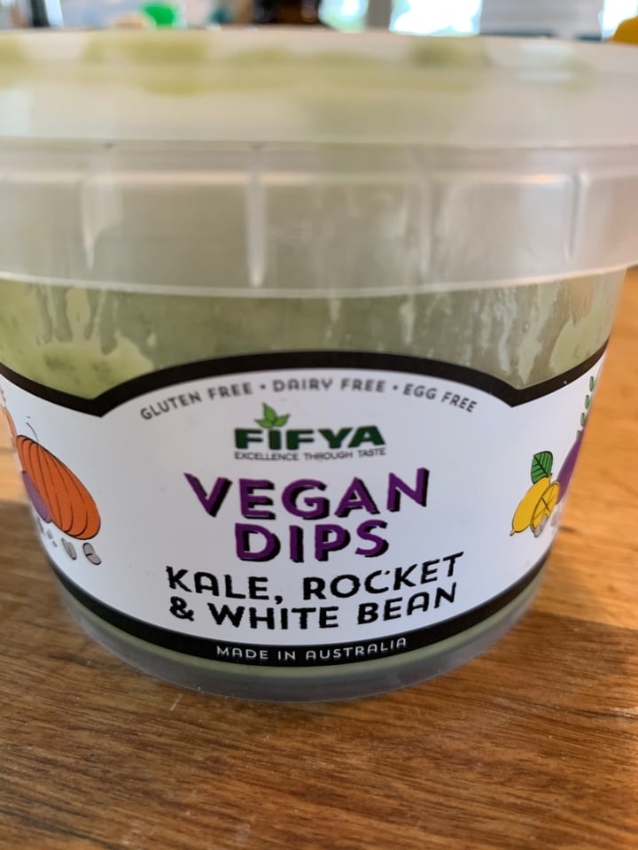 photo of Fifya Vegan Dips Kale, Rocket & White Bean shared by @cat66 on  02 Apr 2020 - review