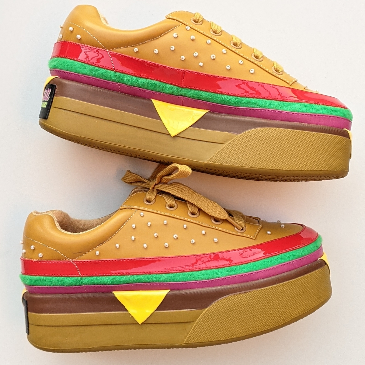 Dolls kill burger best sale shoes