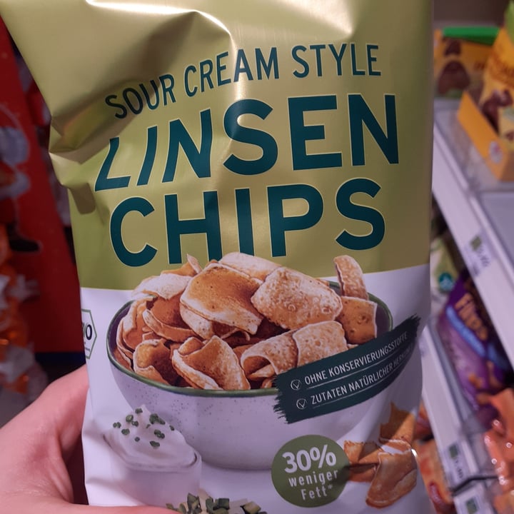 photo of Heimatgut Linsen chips sour cream shared by @lelouch on  20 Oct 2021 - review