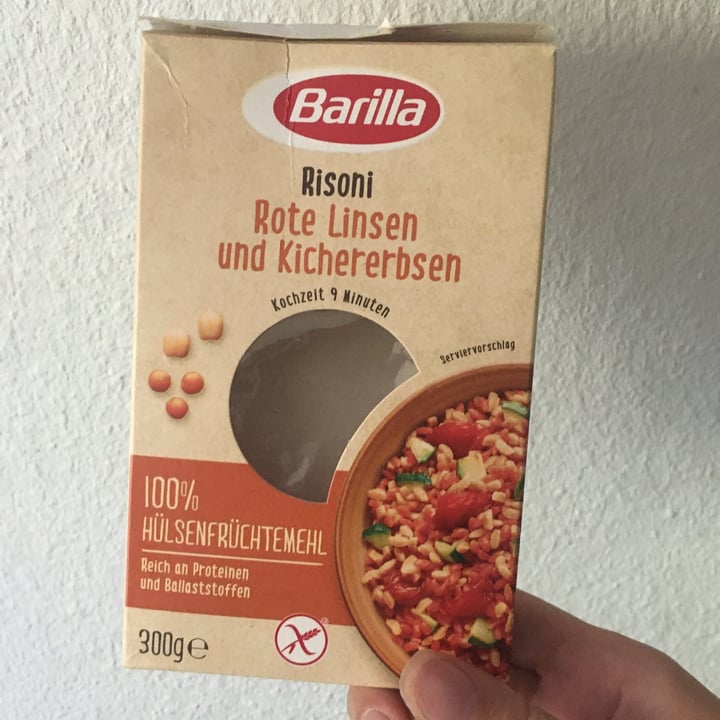 photo of Barilla Risoni Rote Linsen und Kichererbsen shared by @veganpassion on  08 Sep 2020 - review