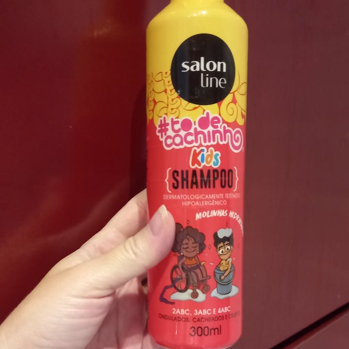 review photo of Salon line to de cachinho shampoo kids shared by @paulasmsouza on 09 May 2022 - review