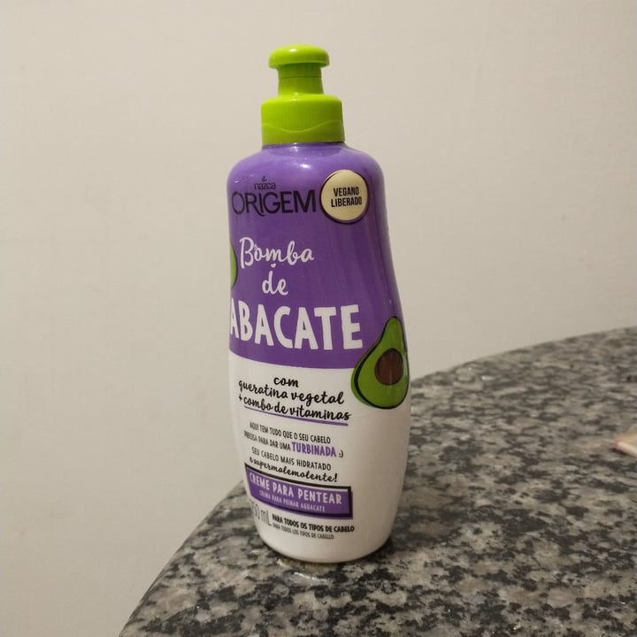 review photo of Nazca Origem Creme Para Pentear Bomba De Abacate shared by @lubastos on 22 Apr 2022 - review