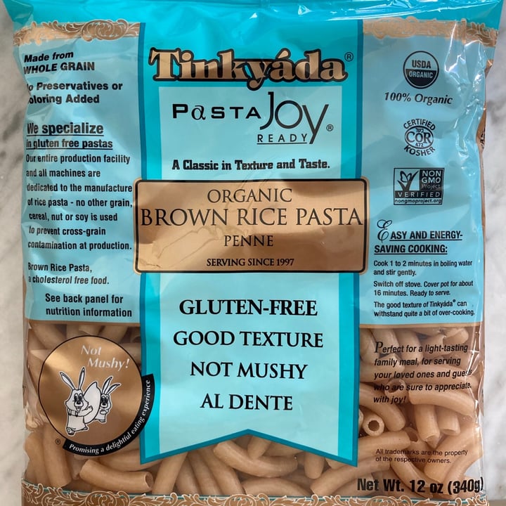 photo of Tinkyada Organic Brown Rice Pene Pasta shared by @teresannnnnn on  01 Nov 2020 - review