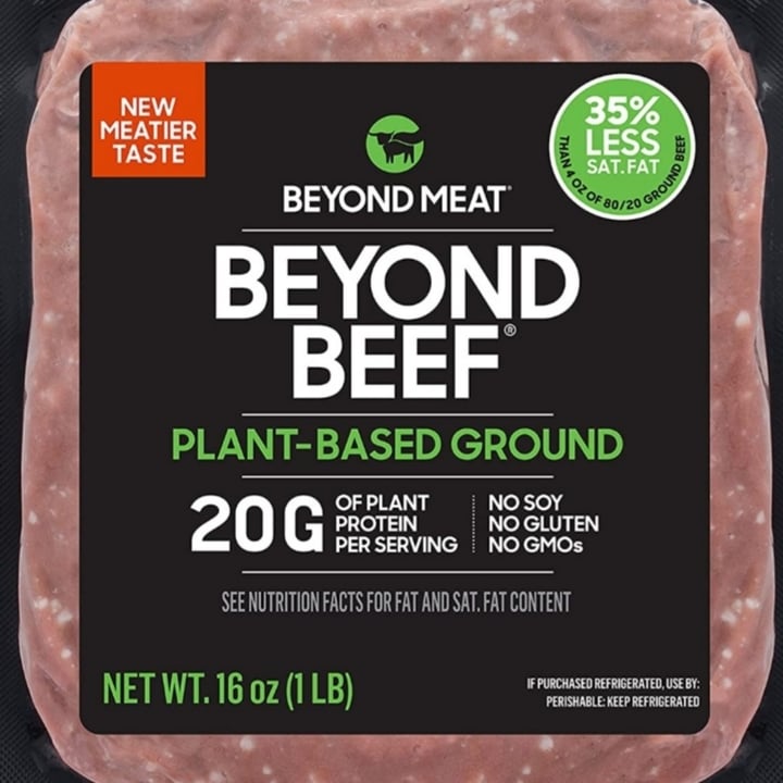 photo of Beyond Meat Beyond Beef Plant-based Ground 18g of protein/serving shared by @mychelle68 on  21 Oct 2021 - review