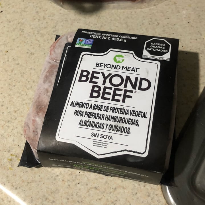 photo of Beyond Meat Beyond Beef Plant-based Ground 18g of protein/serving shared by @marisajohnson on  16 Dec 2021 - review
