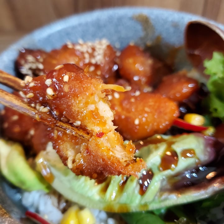 review photo of Lucky Cat Yangnyeom Monkey head mushroom rice veganised shared by @radicpunk on 11 May 2021 - review