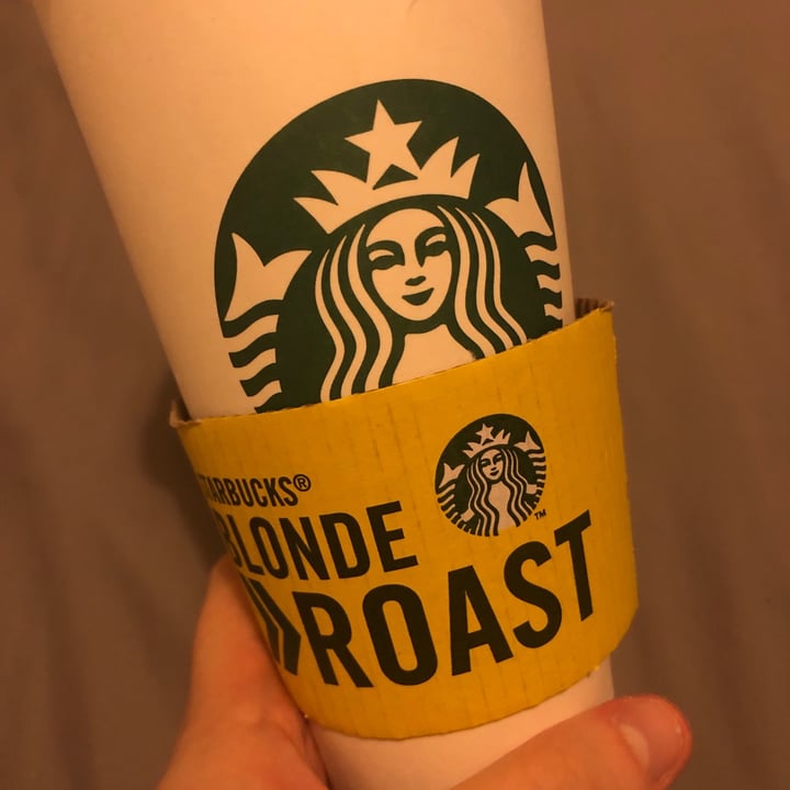 photo of Starbucks Almondmilk Caffe Latte shared by @chloerxp on  26 Sep 2020 - review