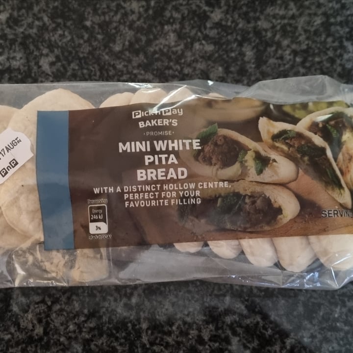 photo of Pick n Pay Mini White Pita Bread shared by @sunshineyum on  24 Jul 2021 - review