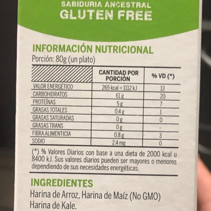 review photo of Wakas Pasta Multicereal con Kale shared by @camitaaboada on 23 Aug 2021 - review