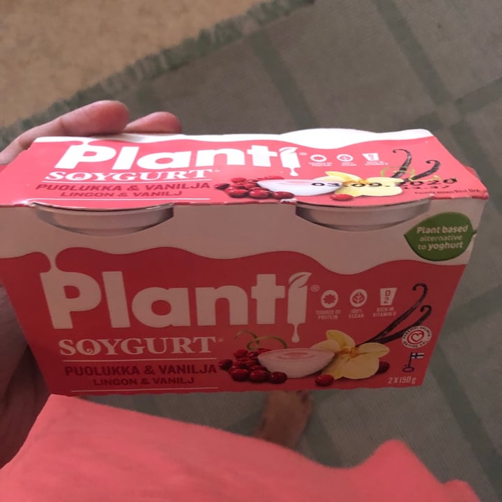 photo of Planti Lingonberry And Vanilla Soygurt shared by @annbience on  31 Aug 2020 - review