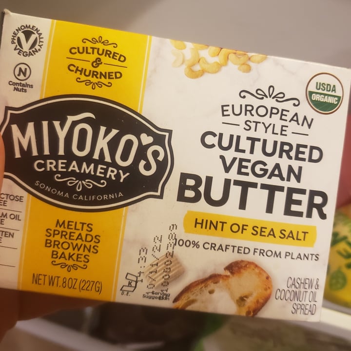 photo of Miyoko's Creamery Butter shared by @amandalanphear on  05 Sep 2022 - review