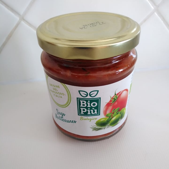 photo of Bio più Sugo Mediterraneo Biologico shared by @barbara-73 on  25 Oct 2022 - review
