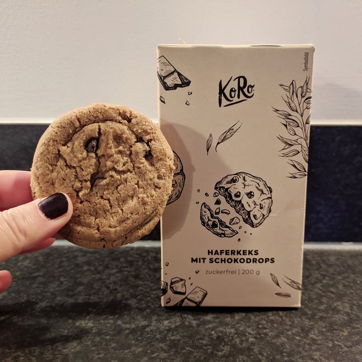 photo of Koro Bio cookie chocolate chip shared by @luanitafnt on  29 Nov 2022 - review