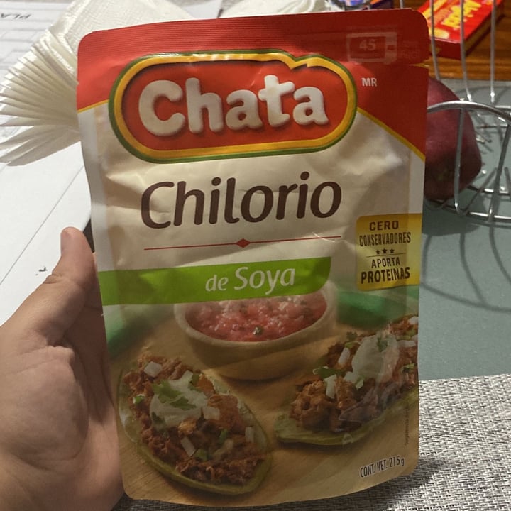 photo of La Chata Chilorio de soya shared by @anaavaal on  22 Apr 2022 - review