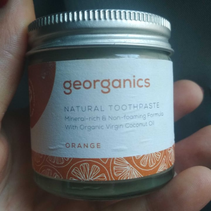 photo of Georganics Orange toothpaste shared by @lide on  19 Jan 2021 - review