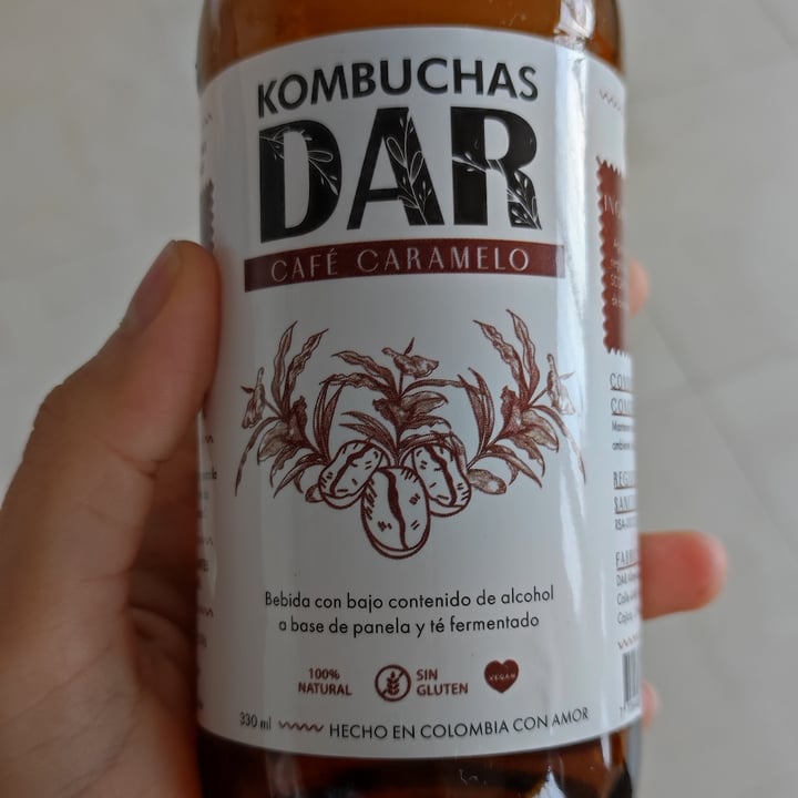 photo of Kombuchas DAR Kombucha de Café Caramelo shared by @nathinfinite on  28 Aug 2022 - review