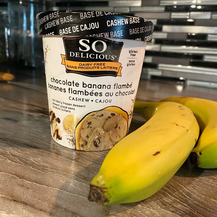review photo of So Delicious Dairy Free Bananas Foster Cashewmilk Ice Cream shared by @slimkim24 on 18 May 2022 - review