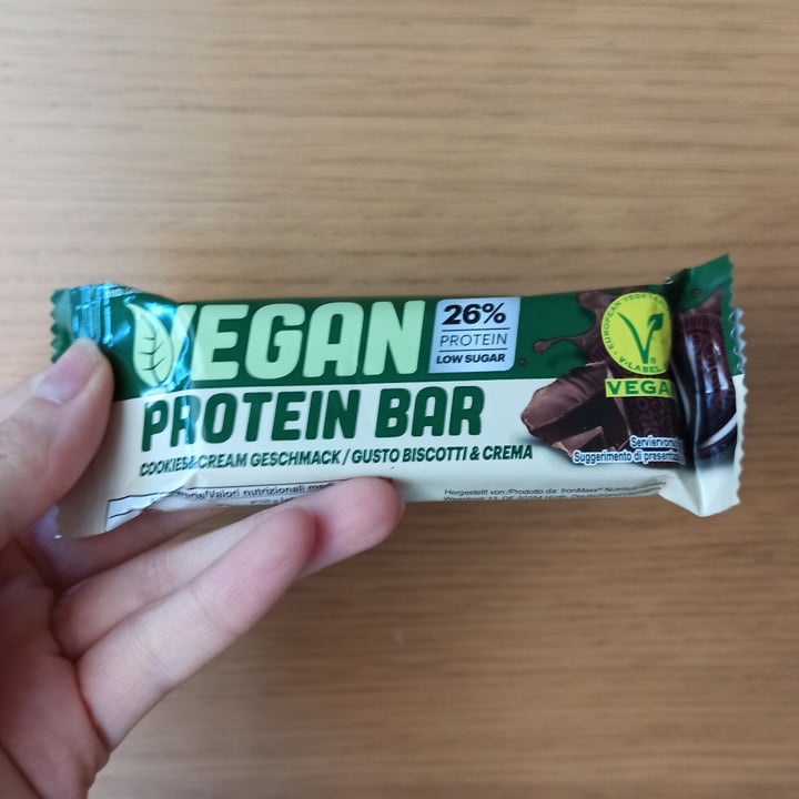 review photo of IronMaxx Barretta Proteica Vegan Gusto Biscotti E Crema shared by @julieve on 03 Aug 2022 - review