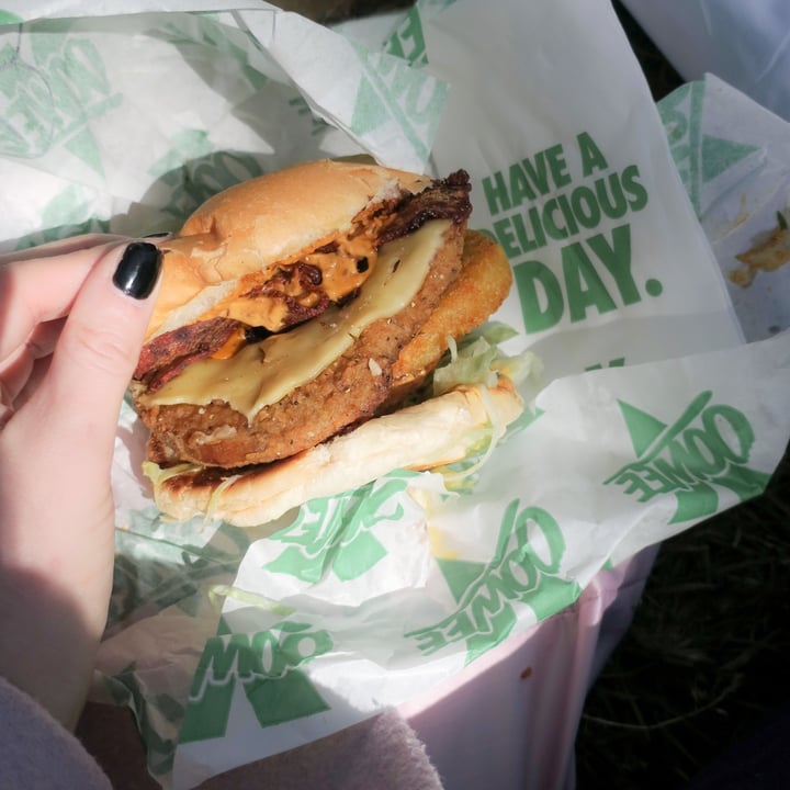 photo of Oowee vegan Baconator shared by @emsvegandiary on  18 Apr 2021 - review