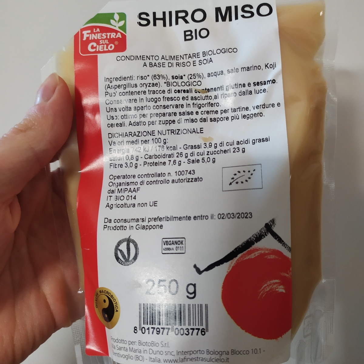 Shiro miso - Miso di riso e soia - La Finestra sul Cielo