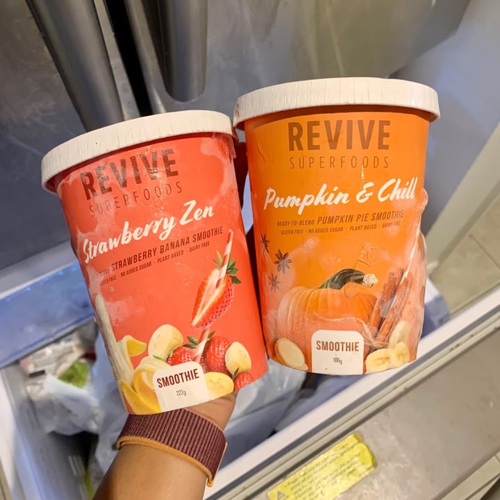 photo of Revive Superfoods Strawberry Zen, Pumpkin & Chill shared by @hungrylittleoren on  03 Aug 2021 - review