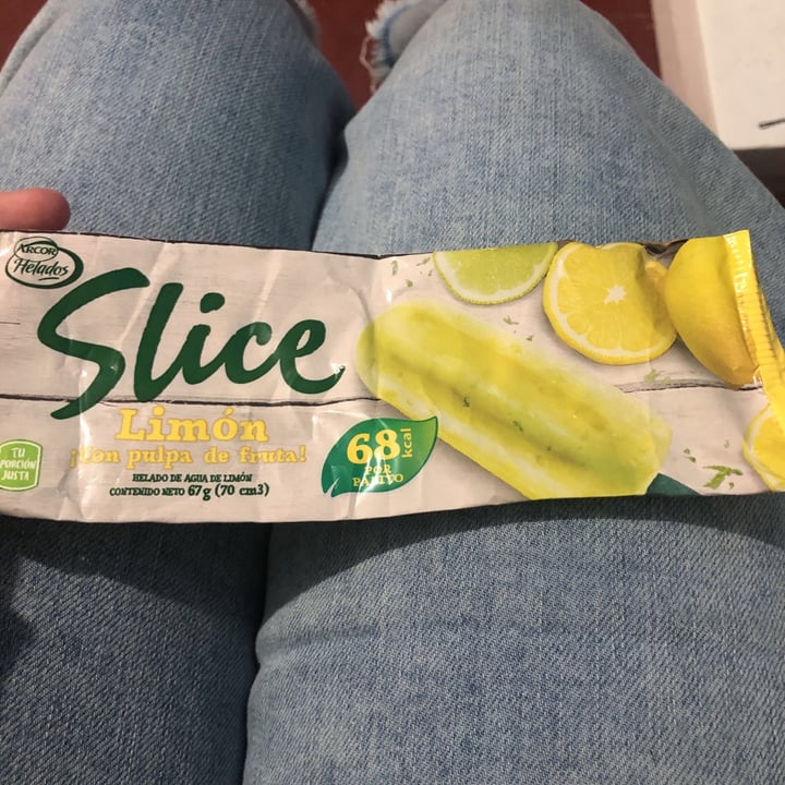 photo of Arcor Helado slice de limón shared by @nahireg on  03 Nov 2020 - review