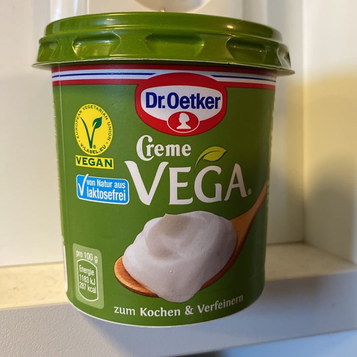 photo of Dr. Oetker Creme Vega shared by @lauraschoenherr on  21 Sep 2021 - review