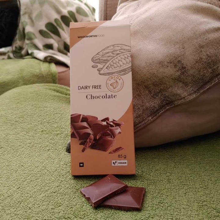 photo of Woolworths Food Dairy Free Chocolate shared by @katdrax on  17 Oct 2020 - review