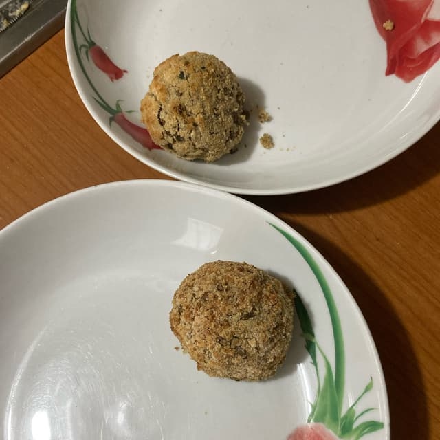 「Polpette di lenticchie」の料理の写真