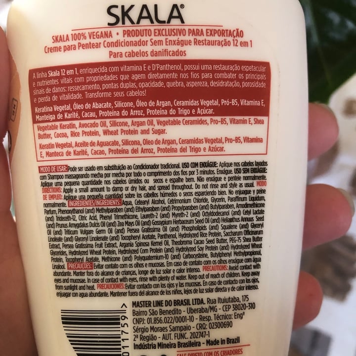 photo of Skala Crema para peinar shared by @raquelalexandrasilv on  08 Jun 2020 - review