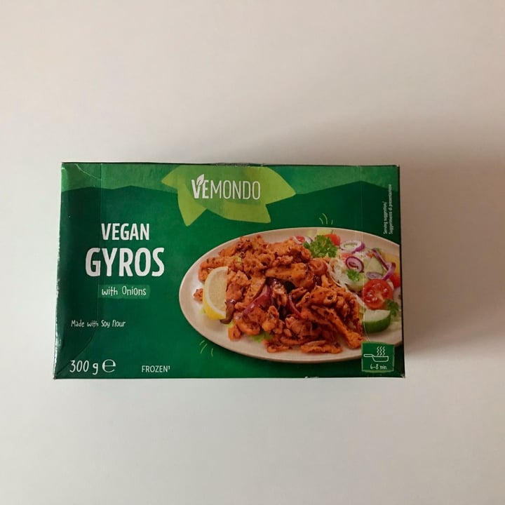 photo of Vemondo Vegan Gyros with Onions shared by @ohpilli on  11 Mar 2022 - review