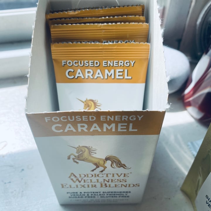 review photo of Addictive Wellness Caramel elixir blend shared by @sarahfes on 05 May 2020 - review