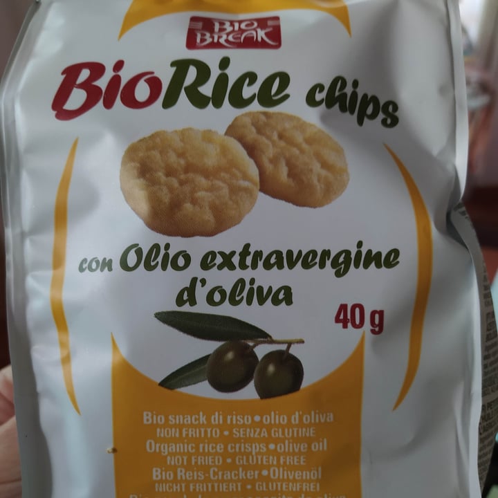 photo of Bio break Biorice cips all'olio d'oliva shared by @aleluthien on  28 Mar 2022 - review