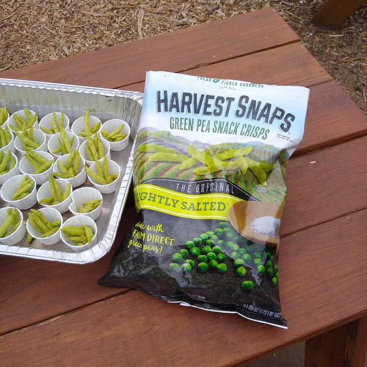 photo of Harvest Snaps Green Pea Snack Crisps shared by @abtea on  15 May 2021 - review