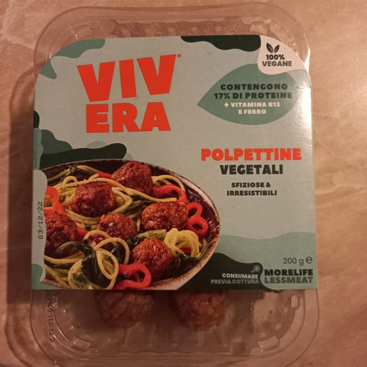 review photo of Vivera polpettine vegetali shared by @letile on 06 Dec 2022 - review