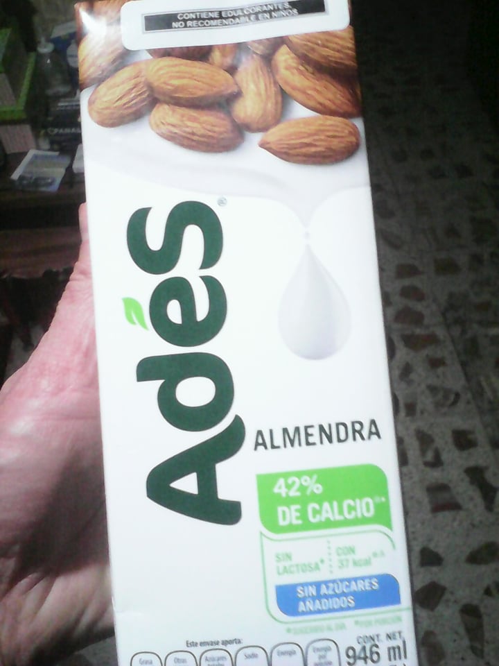 review photo of Ades Leche de Almendras sabor Natural shared by @israel1980 on 01 Mar 2021 - review