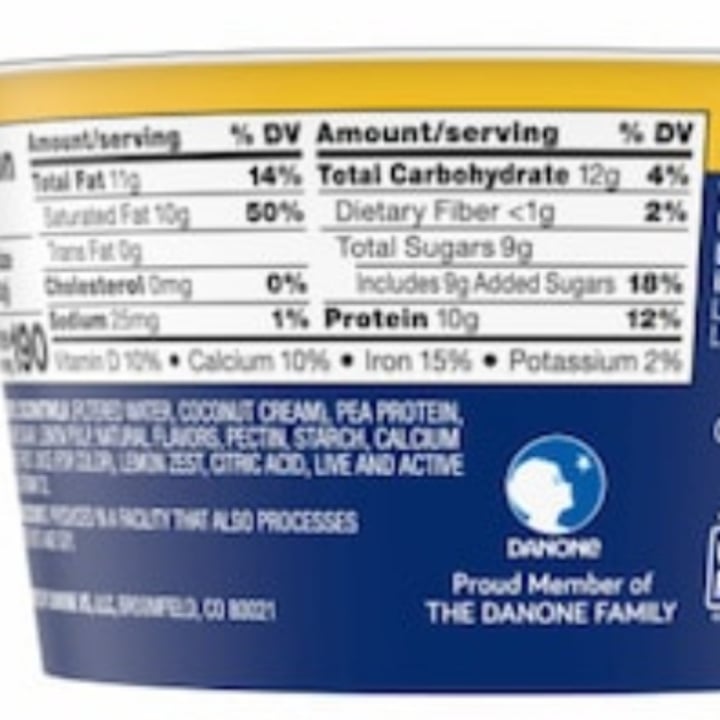 photo of Silk Lemon Greek Style Yogurt Alternative shared by @mistiedae123 on  07 May 2022 - review