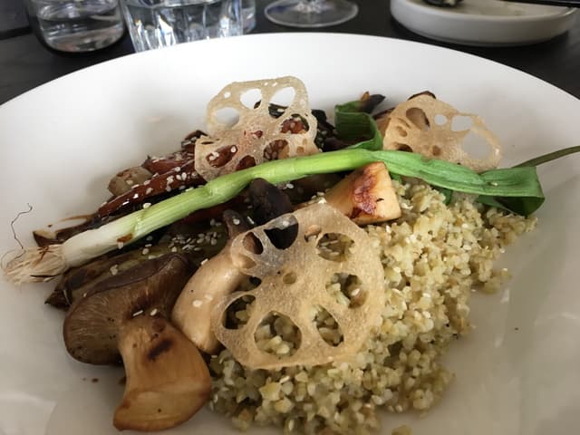 Photo of the dish “Grilled Trumpet Mushroom”