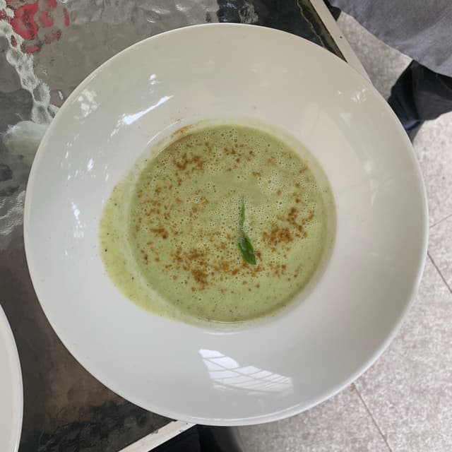 Photo of the dish “Chilled Avocado and Cumin Soup”