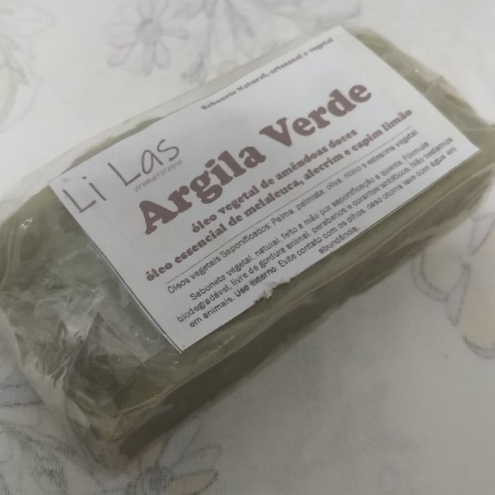 review photo of Li Las aromaterapia sabonete de argila verde shared by @jussaramoreira on 01 May 2022 - review