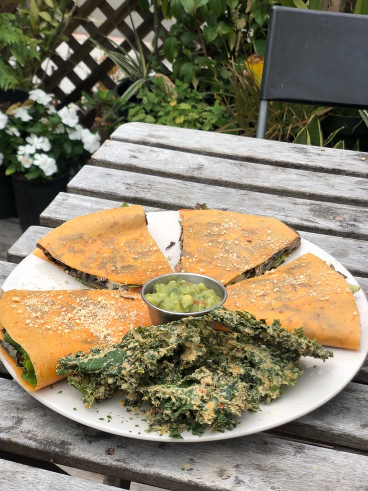 photo of Peace Pies Mystical Mushroom Quesadilla shared by @mckenzie on  02 Aug 2019 - review