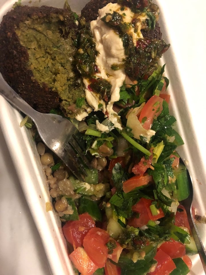 review photo of Yallah Eat Rice and Salad Bowl with Felafel shared by @jess0800 on 12 Mar 2020 - review