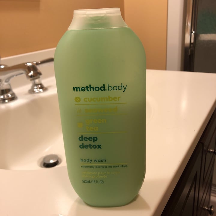 photo of method Deep Detox Body Wash shared by @rgattoni on  29 Apr 2020 - review