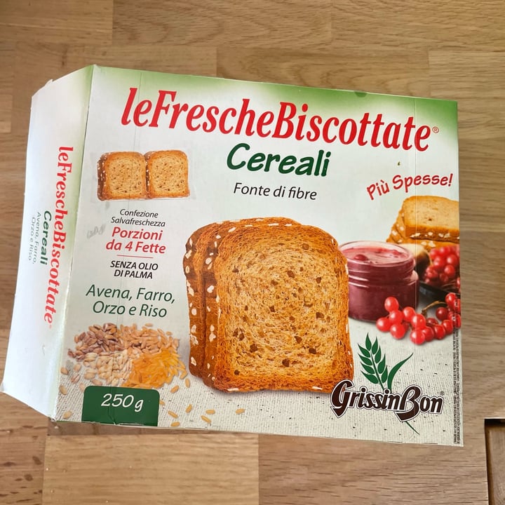 photo of GrissinBon Le fresche biscottate cereali shared by @marymaybe on  18 May 2022 - review