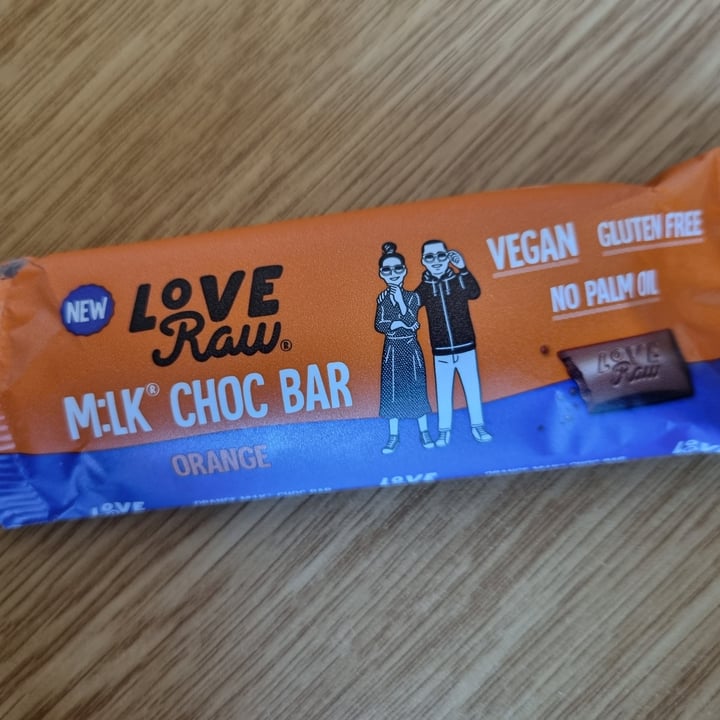 photo of LoveRaw Chocolate orange bar shared by @tashlalloo on  04 Jun 2022 - review