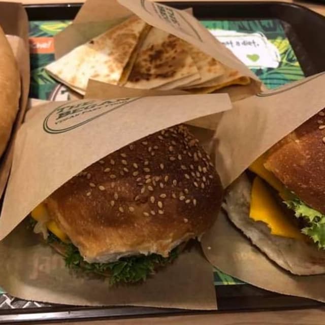 Photo du plat “Hamburguesa no pollo”