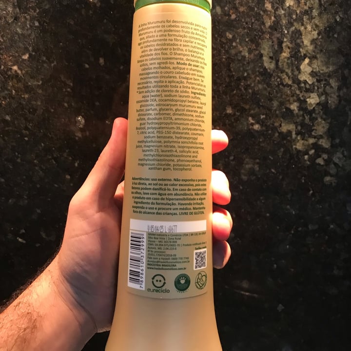 review photo of Haskell Shampoo Murumuru shared by @osmargof on 12 Nov 2022 - review