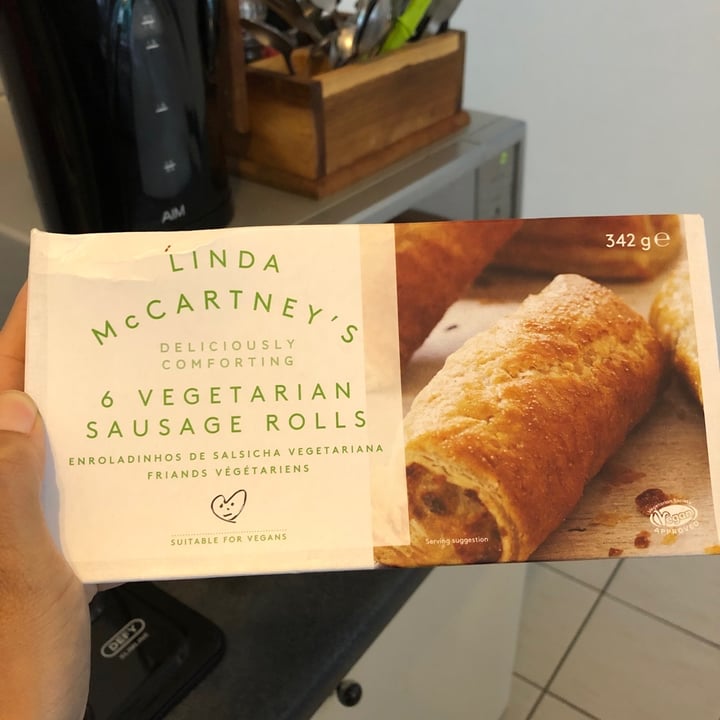 photo of Linda McCartney's Vegetarian Sausage Rolls shared by @southernveganupnorth on  20 Nov 2019 - review